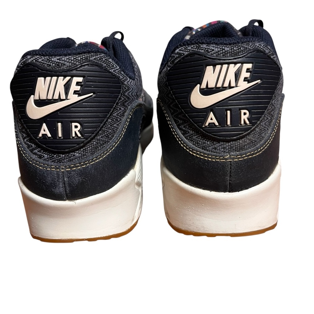 Nike Air Max 90 Premium 'Afro Punk' Blue Denim 700155-402  — 11.5 - Picture 12 of 14
